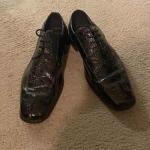 Size 13M Black Lucio Ricci Shoes